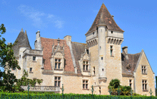 cycling around chateau milandes, sarlat and eyzies in dordogne france